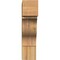 Ekena Millwork Funston Block Rough Sawn Bracket, Western Red Cedar, 6"W x 20"D x 24"H BKT06X20X24FST05RWR - alternate 4